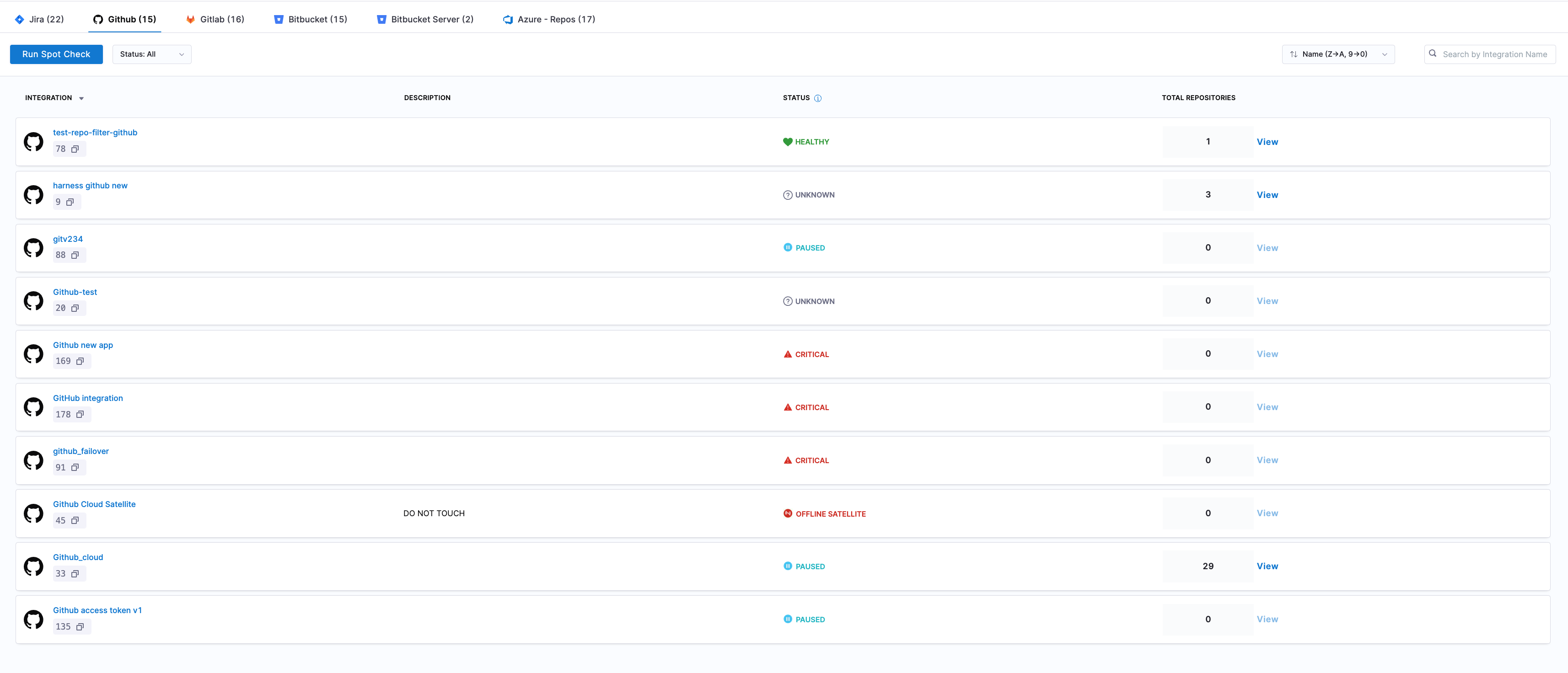 SCM Integrations