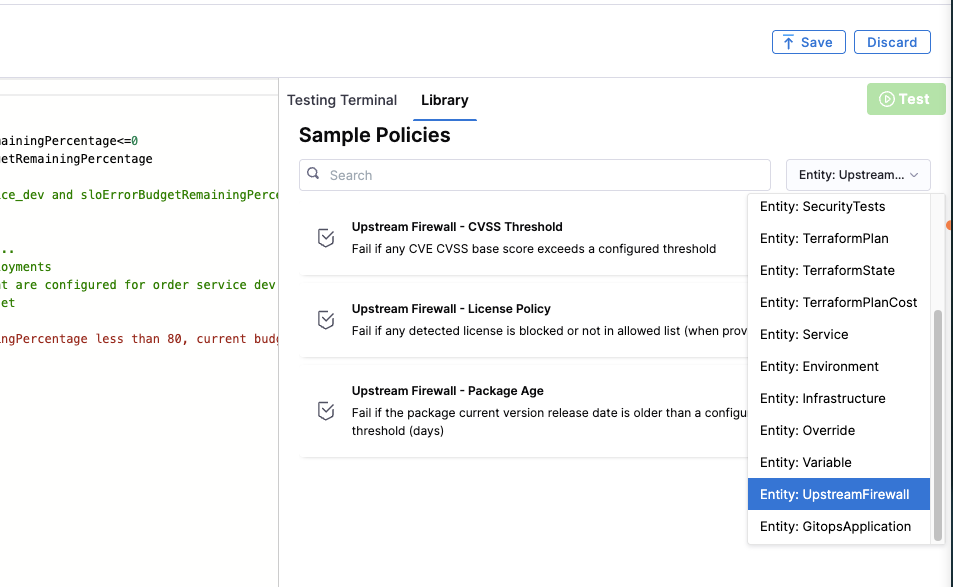 Create Policy