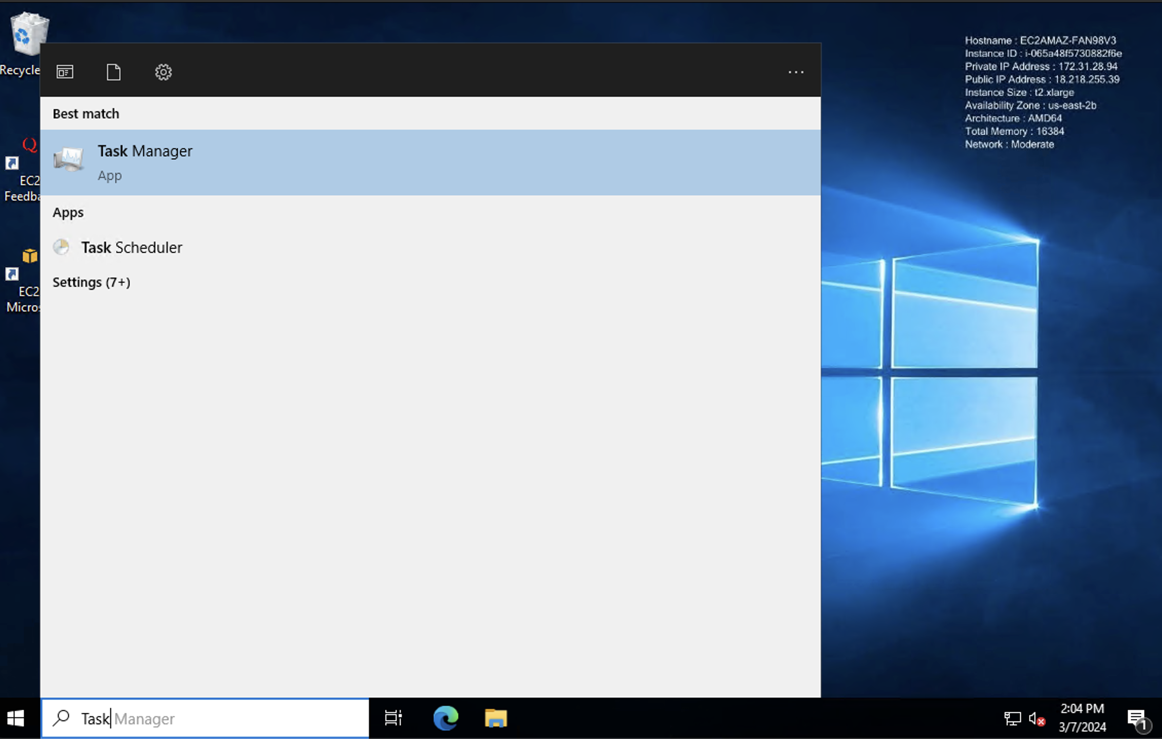 Open Task Manager